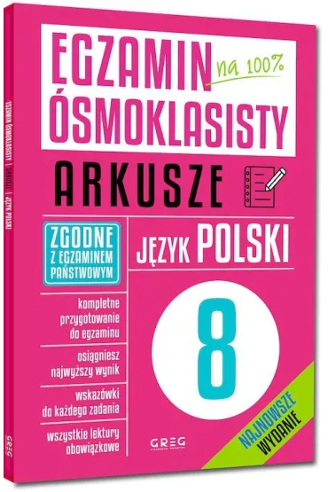 Egzamin �smoklasisty. Arkusze. J�zyk polski