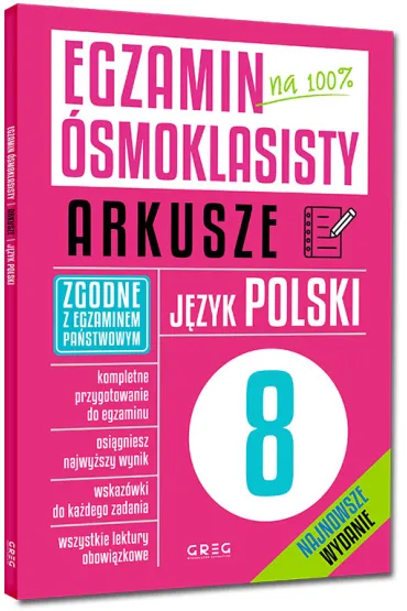 Egzamin �smoklasisty. Arkusze. J�zyk polski
