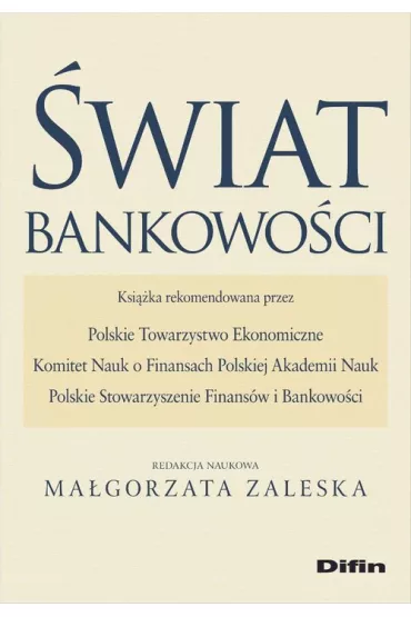 �wiat bankowo�ci - Ma�gorzata Zaleska