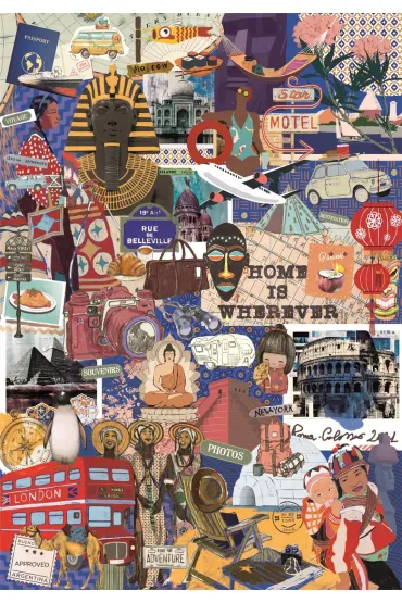 Puzzle 1000 el. Compact Travel&Cultures Clementoni