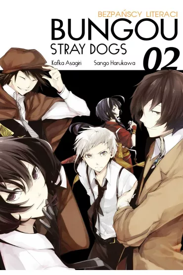 Bungou Stray Dogs - Bezpa�scy Literaci. Tom 2 - Kafka Asagiri, Sango Harukawa