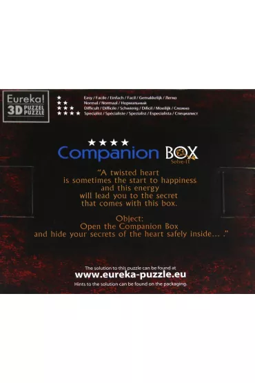 �amig��wka Escape Box Companion Secret- poziom 4/4 Eureka 3D