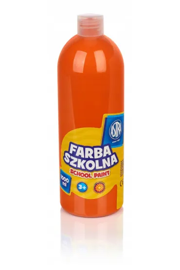 Astra Farba szkolna pomara�czowa 1000 ml