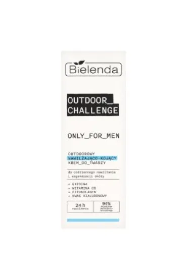 Bielenda Krem do twarzy Outdoorowy nawil�aj�co-koj�cy Only For Men Outdoor Challenge 50 ml