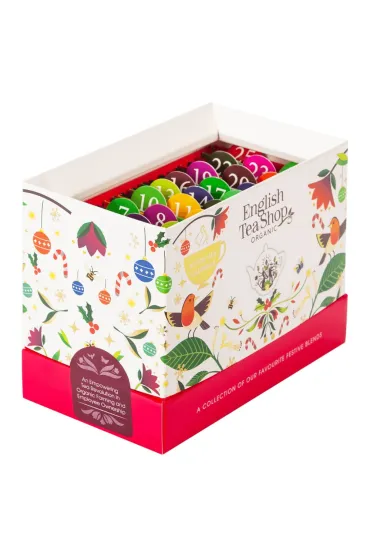 English Tea Shop Organic Kalendarz adwentowy herbatki Luxury 25 x 1.78 g Bio