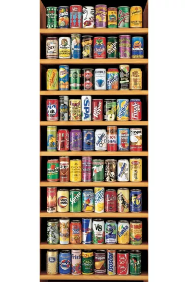 Puzzle panoramiczne 2000 el. Napoje ch�odz�ce Educa