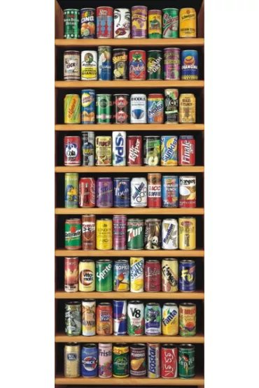 Puzzle panoramiczne 2000 el. Napoje ch�odz�ce Educa