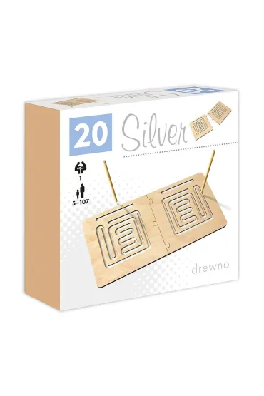 Symetryczny labirynt Silver ALEX