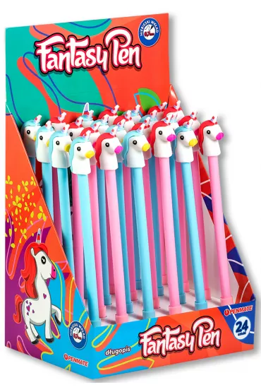 Penmate D�ugopis fantazyjny jednoro�ec 24 szt.