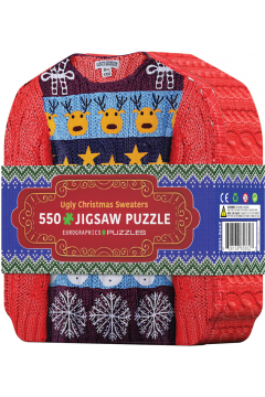 Puzzle 550 el. TIN Ugly Christmas Sweaters Eurographics