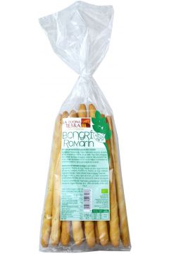 La Buona Terra Paluszki chlebowe grissini z rozmarynem 150 g Bio