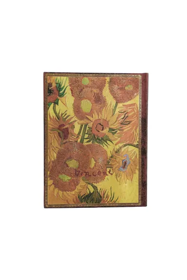 Embellished Manuscripts Collection Kalendarz 2027 Van Gogh Sunflowers tygodniowy