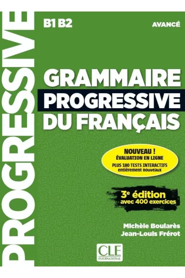 Grammaire progressive avance + audio do pobrania - Boulares Michele, Frerot Jean-Louis