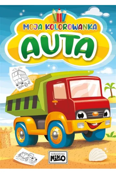 Auta. Moja kolorowanka - Artur Rajch