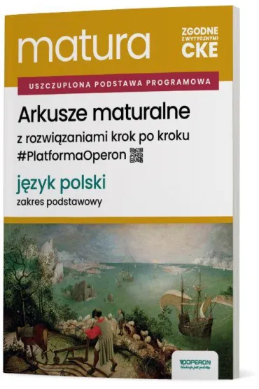 Pakiet Matura 2026. J�zyk polski i Matematyka. Zakres podstawowy: Zadania maturalne z odpowiedziami. Repetytorium, Arkusze maturalne z rozwi�zaniami krok po kroku