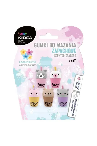 Derform Gumki do mazania zapachowe Shake 5szt KIDEA
