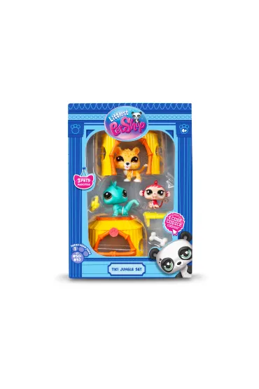 ZESTAW LITTLEST PET SHOP DOMKI DZUNGLA FIGURKI - 7355564859 - Oficjalne