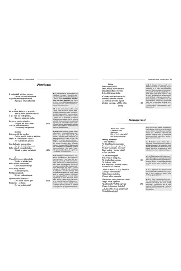Poezja romantyczna z opracowaniem, czyli co poeta mia� na my�li? (Reduta Ordona, �mier� Pu�kownika, �witezianka i inne wiersze)