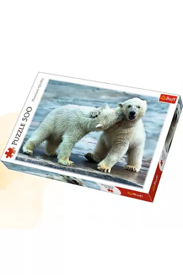 Puzzle 500 el. Misie Polarne 37270 Trefl