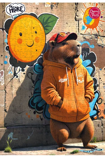 Puzzle 500 el. Don t Worry Be Cappy CherryPazzi