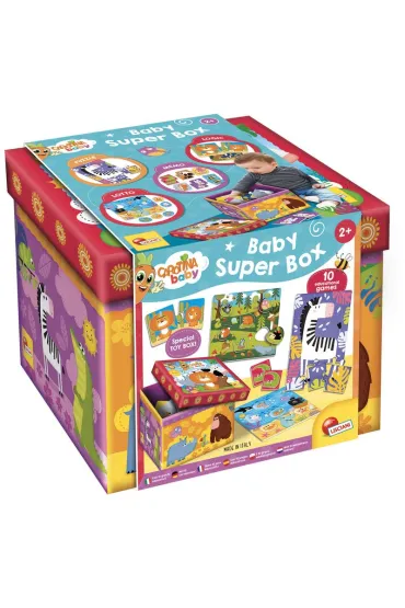 Carotina Baby - Super box kolekcja 10 gier Lisciani