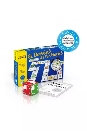 Gra j�zykowa Hiszpa�ski El Domino de las horas. Wydawnictwo ELI