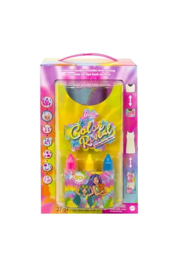 Barbie Color Reveal Tie Dye Fashion Maker Doll Mattel
