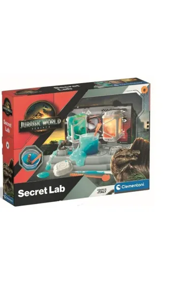 Laboratorium Jurassic World Clementoni