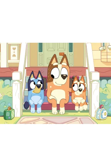 Puzzle dwustronne eko 48 el. Bluey Lisciani