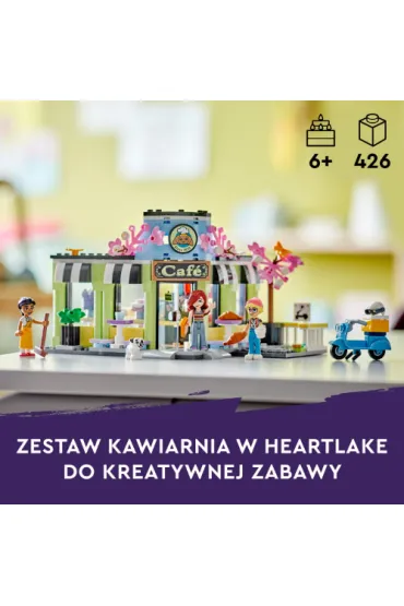 LEGO FRIENDS Kawiarnia w Heartlake 42618