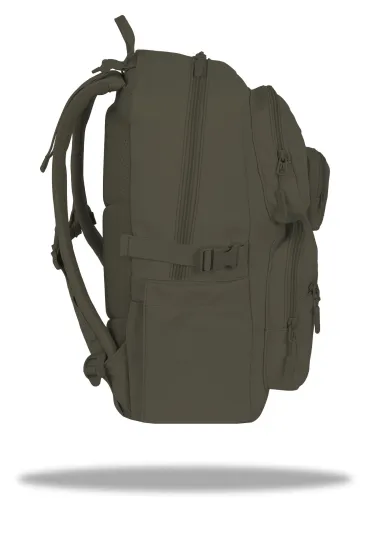 Plecak 45x31x16 cm 1 zamek 5 kieszeni Lark Olive CoolPack PATIO F156990