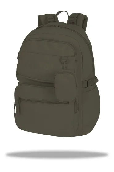 Plecak 45x31x16 cm 1 zamek 5 kieszeni Lark Olive CoolPack PATIO F156990