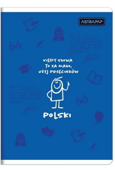 Astra Zeszyt tematyczny A5 Polski linia 60 kartek