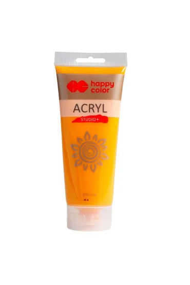 Happy Color Farba akrylowa Studio pomara�czowy 200ml