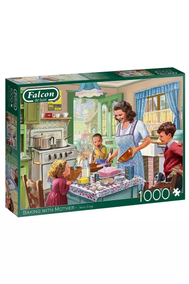 Puzzle 1000 el. FALCON Pomagamy mamie Jumbo - Steve  Crisp