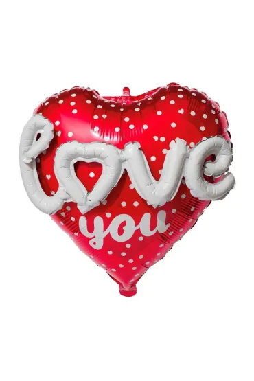 GoParty Balon foliowy Serce z napisem