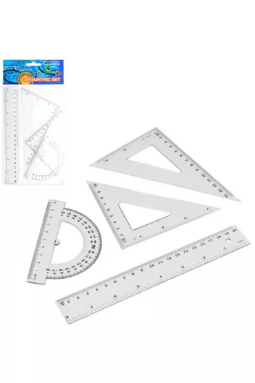 Starpak Zestaw geometryczny 4 elementy