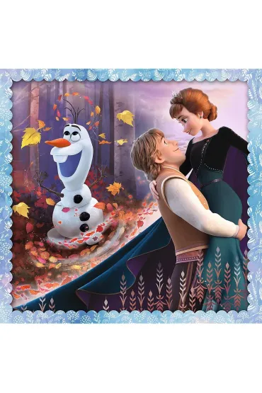 Puzzle 3w1 (20+36+50 el.) Magiczna opowie�� Frozen 2 Trefl