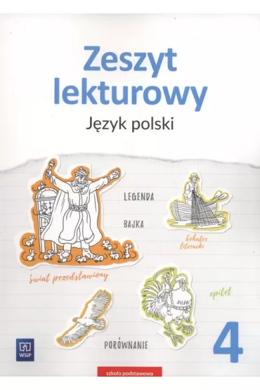 J�zyk polski zeszyt lekturowy zeszyt �wicze� dla klasy 4 szko�y podstawowej 179002 - Andrzej Surdej, Beata Surdej