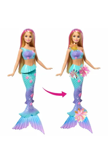 Barbie Syrenka Rozkwitaj�ce kwiaty Mattel