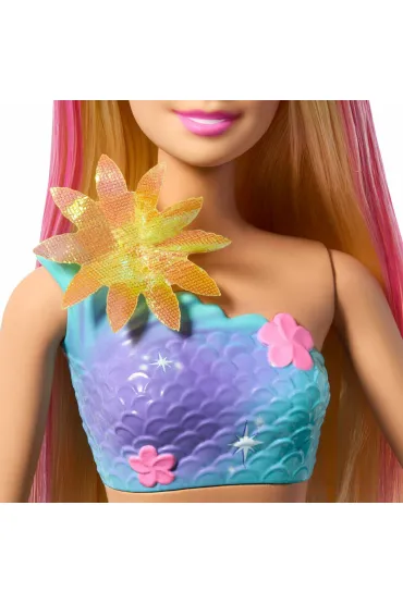 Barbie Syrenka Rozkwitaj�ce kwiaty Mattel