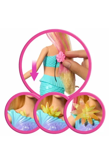 Barbie Syrenka Rozkwitaj�ce kwiaty Mattel