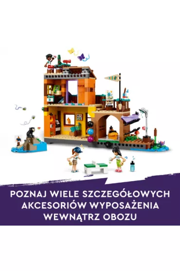LEGO FRIENDS Sporty wodne na obozie kempingowym 42626