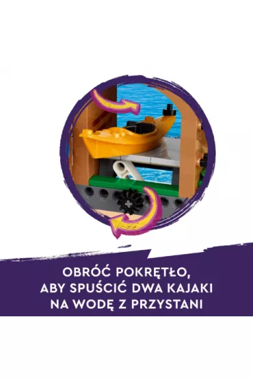 LEGO FRIENDS Sporty wodne na obozie kempingowym 42626