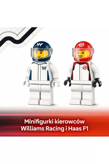 LEGO City F1® Bolidy Williams Racing i Haas F1® 60464