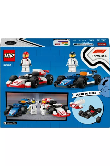 LEGO City F1® Bolidy Williams Racing i Haas F1® 60464
