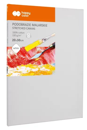 Happy Color Podobrazie malarskie bawe�niane p��tno 20x30cm, 330g