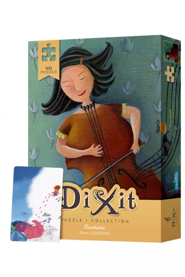 Puzzle 500 el. Dixit: Resonance z unikatow kart do gry Rebel - Marie Cardouat