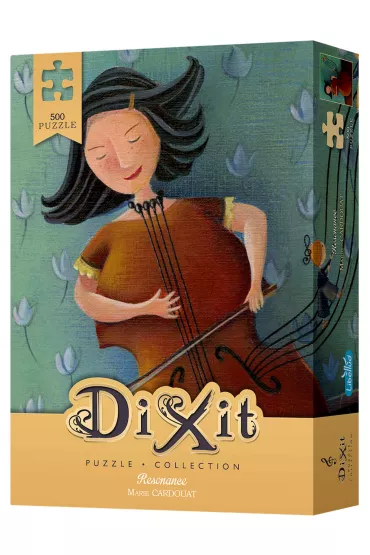 Puzzle 500 el. Dixit: Resonance z unikatow kart do gry Rebel - Marie Cardouat