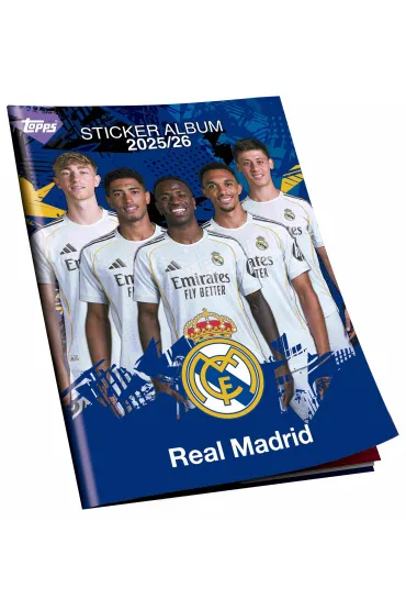 Album z naklejkami Real Madryt Sticker album 2025/26